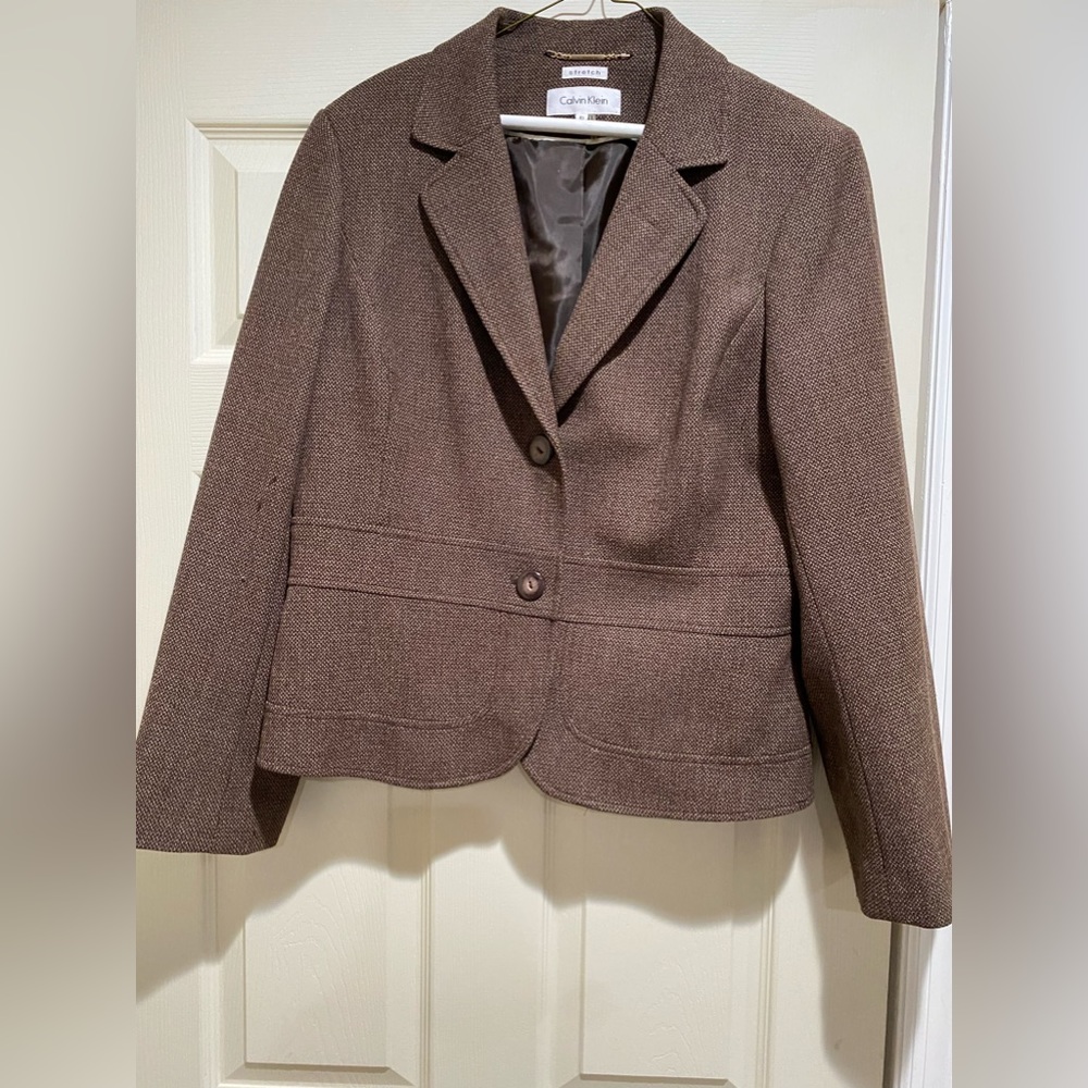 Calvin Klein Brown Blazer